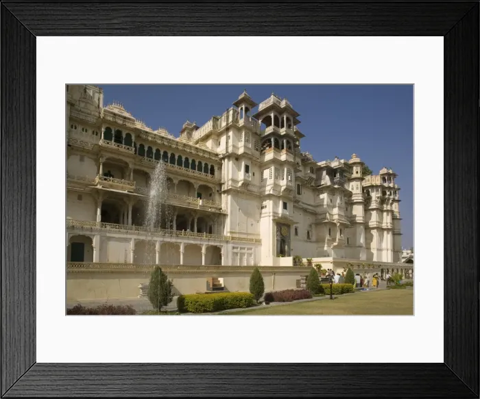 Framed Print : City Palace, Udaipur, Rajasthan, India, Asia Framed Print : City Palace, Udaipur, Rajasthan, India, Asia