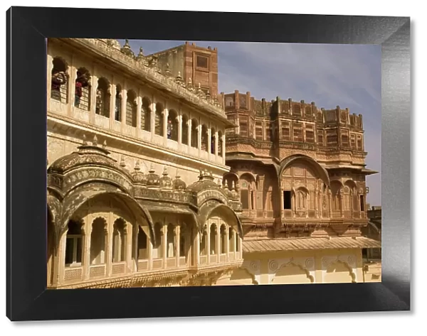 Daulat Khana, Meherangarh Fort, Jodhpur, Rajasthan, India, Asia