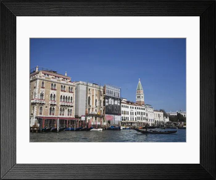 Framed Print : Approaching San Marco Vallaressa, Grand Canal, Venice, UNESCO World Heritage Site Framed Print : Approaching San Marco Vallaressa, Grand Canal, Venice, UNESCO World Heritage Site