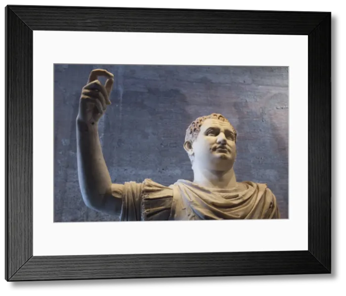 Framed Print : Roman statue, Forum, Rome, Lazio, Italy, Europe Framed Print : Roman statue, Forum, Rome, Lazio, Italy, Europe
