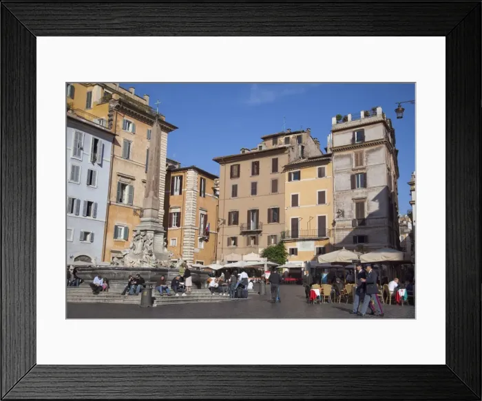 Framed Print : Obelisk and fountain, Piazza Della Rotonda, Rome, Lazio, Italy, Europe Framed Print : Obelisk and fountain, Piazza Della Rotonda, Rome, Lazio, Italy, Europe