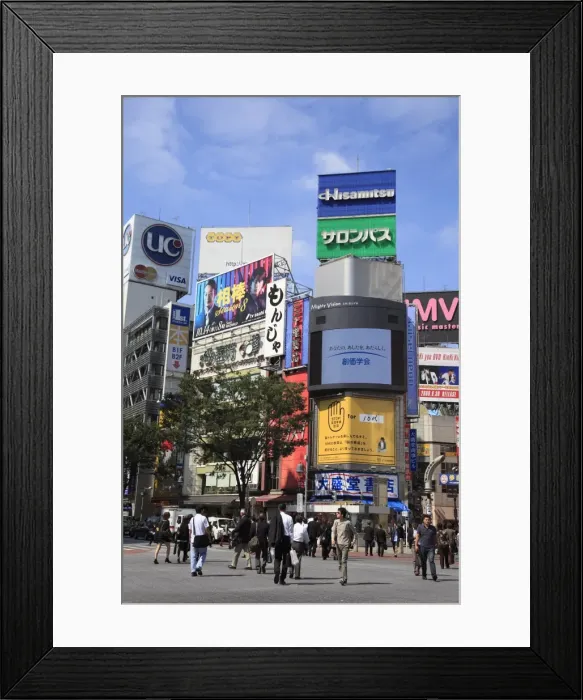 Framed Print : Shibuya, Tokyo, Japan, Asia Framed Print : Shibuya, Tokyo, Japan, Asia