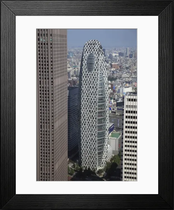 Framed Print : Mode Gakuen Cocoon Tower, Shinjuku, Tokyo, Japan, Asia Framed Print : Mode Gakuen Cocoon Tower, Shinjuku, Tokyo, Japan, Asia