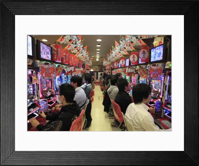 Framed Print : Pachinko parlor, Electric Town, Akihabara, Tokyo, Japan, Asia Framed Print : Pachinko parlor, Electric Town, Akihabara, Tokyo, Japan, Asia
