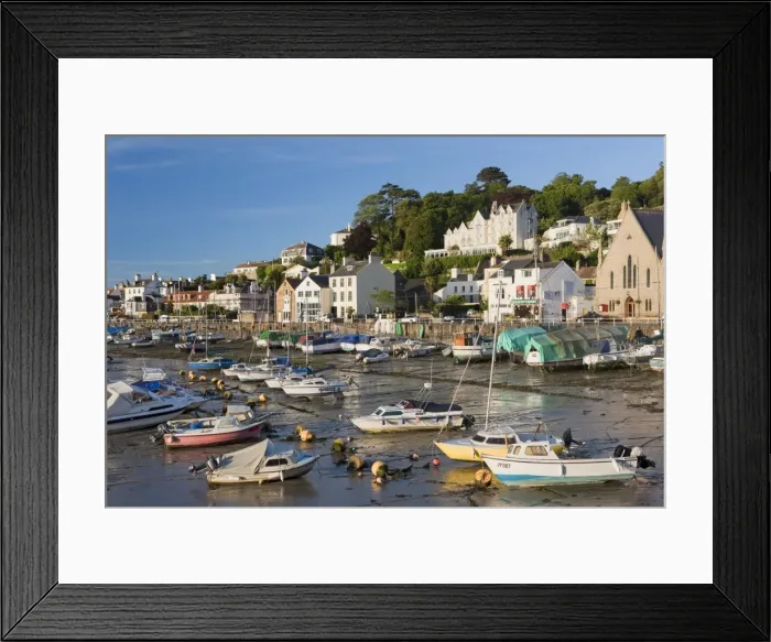 Framed Print : Boats and yachts moored at St. Aubins Harbour, Jersey, Channel Islands Framed Print : Boats and yachts moored at St. Aubins Harbour, Jersey, Channel Islands
