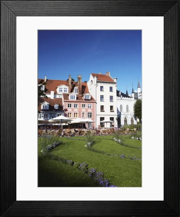 Framed Print : Outdoor cafes in Livu Laukums, Riga, Latvia, Baltic States, Europe Framed Print : Outdoor cafes in Livu Laukums, Riga, Latvia, Baltic States, Europe