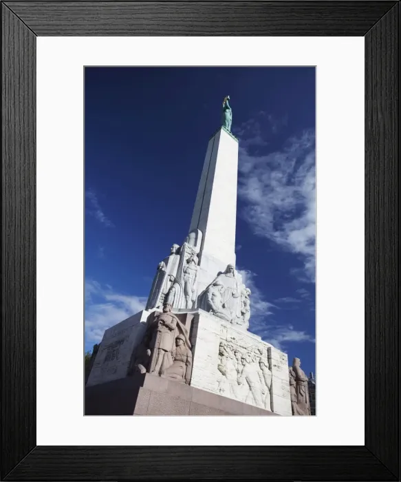 Framed Print : Freedom Monument, Riga, Latvia, Baltic States, Europe Framed Print : Freedom Monument, Riga, Latvia, Baltic States, Europe