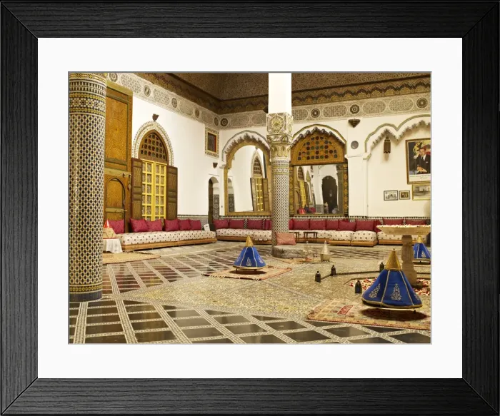 Framed Print : Palais M Nebhi, The Medina, Fez, Morocco, North Africa, Africa Framed Print : Palais M Nebhi, The Medina, Fez, Morocco, North Africa, Africa