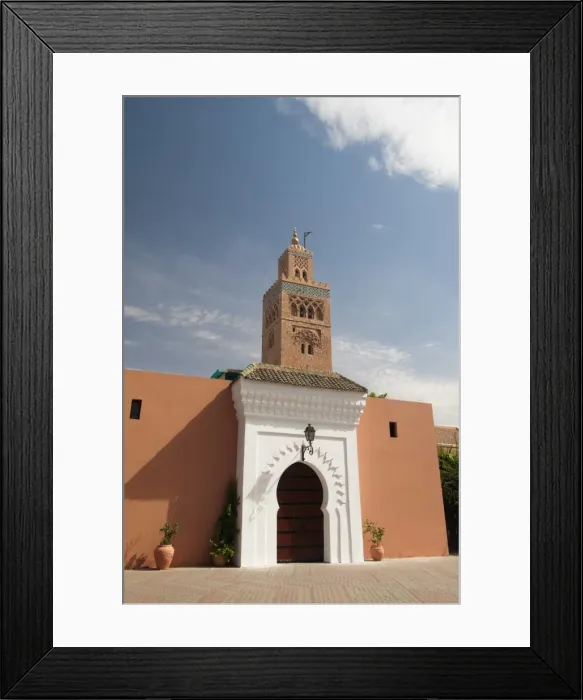 Framed Print : Koutoubia Mosque, UNESCO World Heritage Site, Marrakech, Morocco, North Africa, Africa Framed Print : Koutoubia Mosque, UNESCO World Heritage Site, Marrakech, Morocco, North Africa, Africa