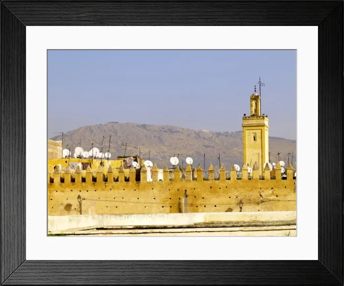 Framed Print : The Medina walls, Fez, Morocco, North Africa, Africa Framed Print : The Medina walls, Fez, Morocco, North Africa, Africa