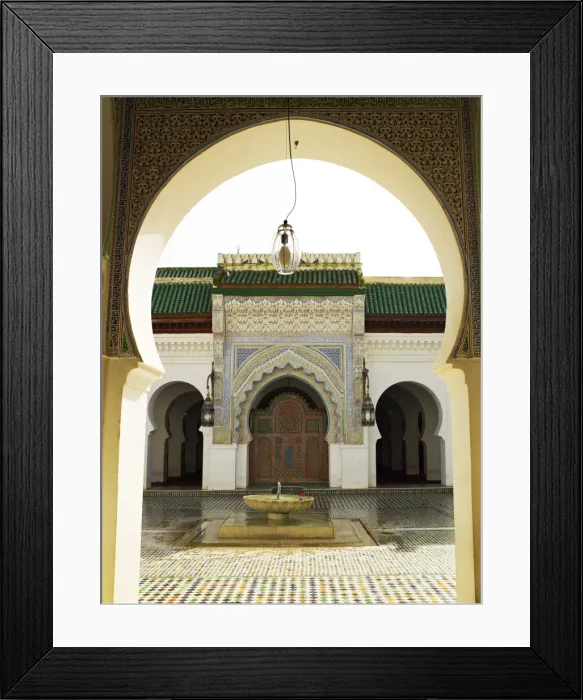 Framed Print : University, Fez, Morocco, North Africa, Africa Framed Print : University, Fez, Morocco, North Africa, Africa