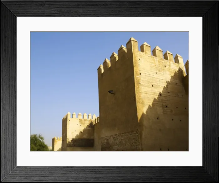Framed Print : Medina walls, Fez, Morocco, North Africa, Africa Framed Print : Medina walls, Fez, Morocco, North Africa, Africa
