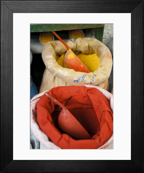 Framed Print : Pigments, street market, Medina, Tetouan, Morocco, North Africa, Africa Framed Print : Pigments, street market, Medina, Tetouan, Morocco, North Africa, Africa