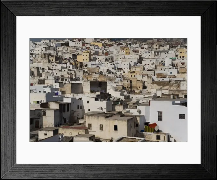 Framed Print : Medina, Tetouan, UNESCO World Heritage Site, Morocco, North Africa, Africa