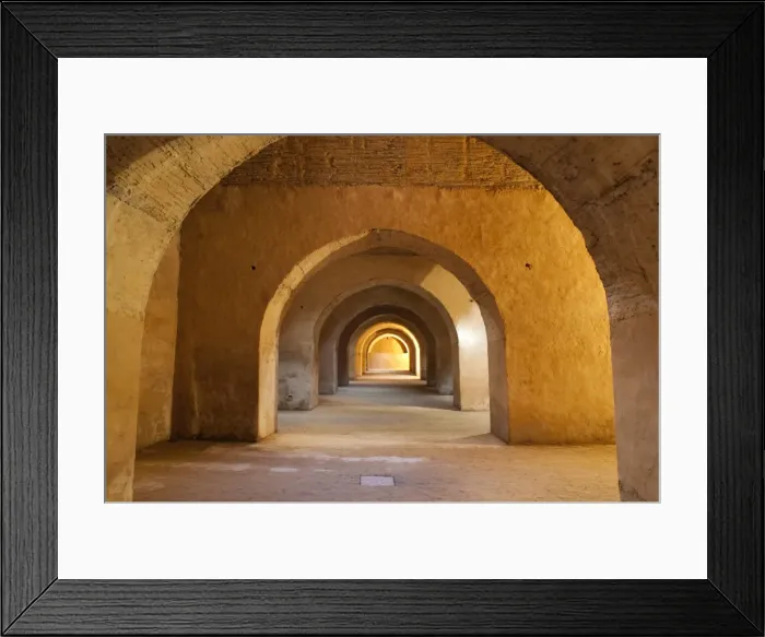 Framed Print : Ancient dungeons for Christians, Meknes, Morocco, North Africa, Africa Framed Print : Ancient dungeons for Christians, Meknes, Morocco, North Africa, Africa