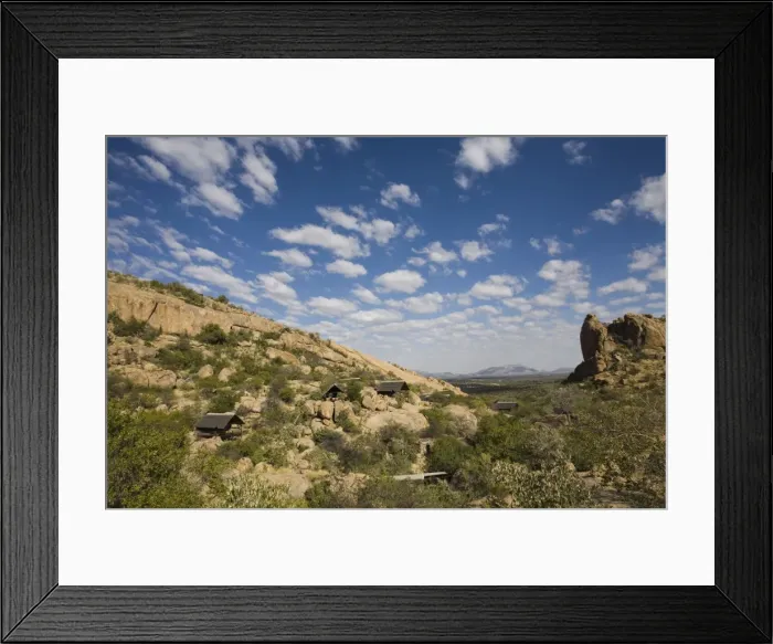 Framed Print : Erongo Wilderness Lodge, Erongo Mountains Nature Conservancy, near Omaruru Framed Print : Erongo Wilderness Lodge, Erongo Mountains Nature Conservancy, near Omaruru