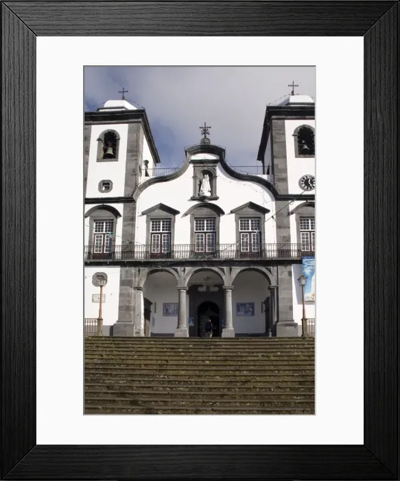 Framed Print : Church of Our Lady of Monte, Funchal, Madeira, Portugal, Europe Framed Print : Church of Our Lady of Monte, Funchal, Madeira, Portugal, Europe
