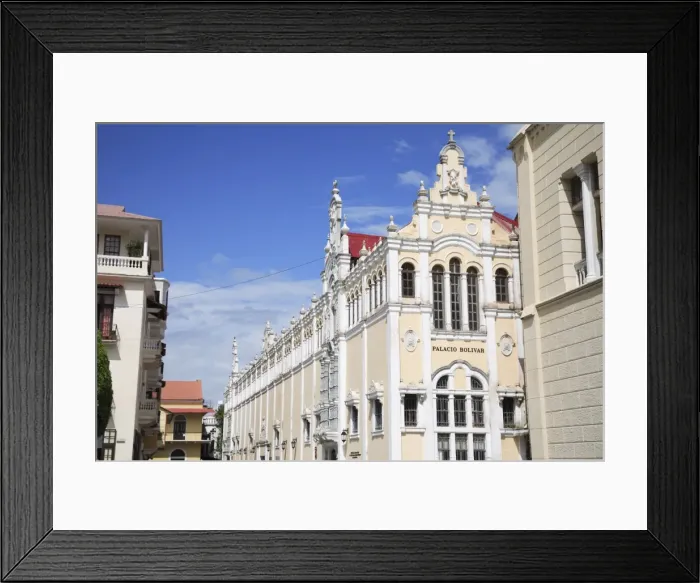 Framed Print : Palicio Bolivar, Casco Antiguo, (Casco Viejo), Old City, San Felipe District Framed Print : Palicio Bolivar, Casco Antiguo, (Casco Viejo), Old City, San Felipe District