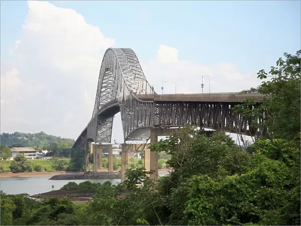 Bridge of the Americas, Panama Canal, Balboa, Panama, Central America