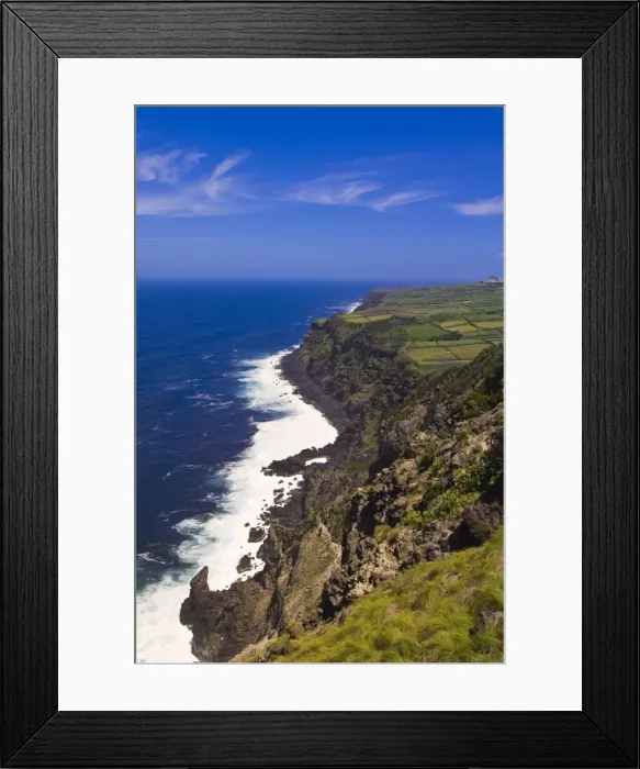 Framed Print : Coastline at Ponta do Raminho near the village of Raminho, Terceira, Azores Framed Print : Coastline at Ponta do Raminho near the village of Raminho, Terceira, Azores