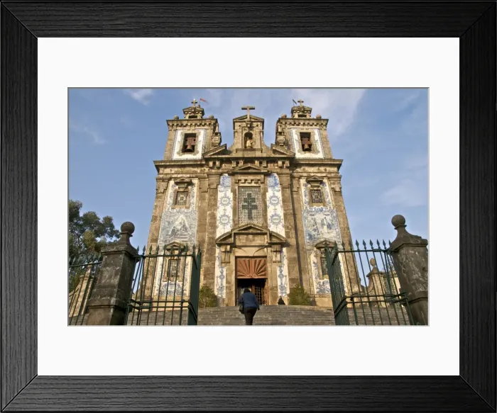 Framed Print : St. Ildefonso church, Oporto, Portugal, Europe Framed Print : St. Ildefonso church, Oporto, Portugal, Europe