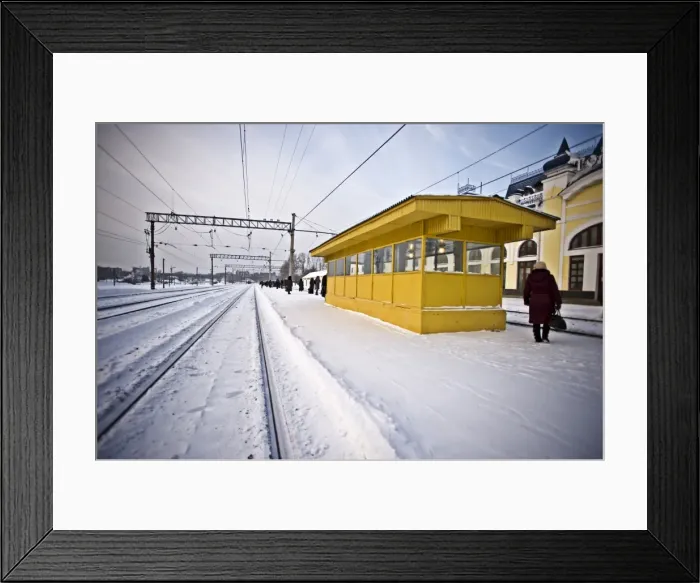 Framed Print : Tomsk Station, Siberia, Russia, Europe Framed Print : Tomsk Station, Siberia, Russia, Europe
