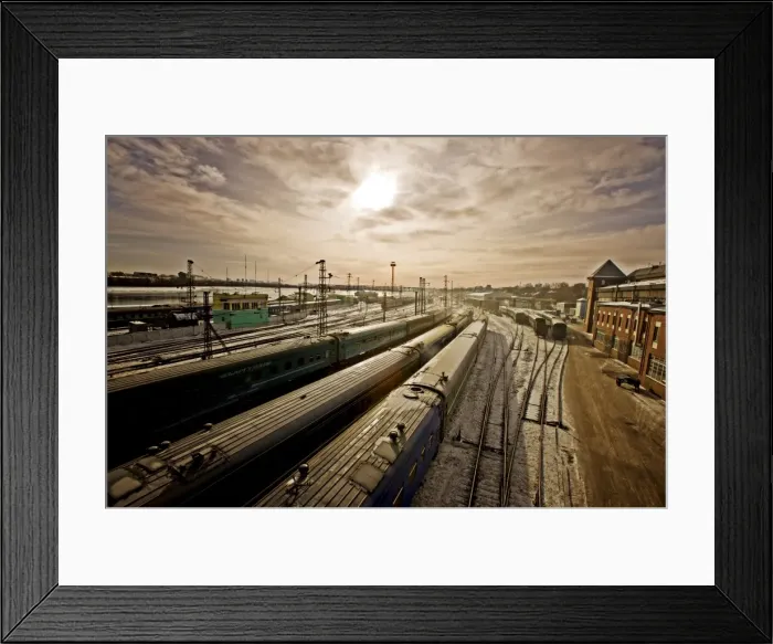 Framed Print : Irkutsk Train Station, Siberia, Russia, Europe Framed Print : Irkutsk Train Station, Siberia, Russia, Europe