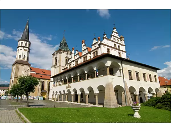 Town hall of Levoca, Levoca, Slovakia, Europe