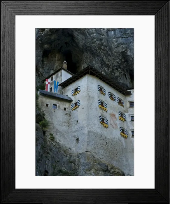 Framed Print : Castle Lueg, Slovenia, Europe Framed Print : Castle Lueg, Slovenia, Europe