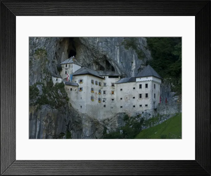 Framed Print : Castle Lueg, Slovenia, Europe Framed Print : Castle Lueg, Slovenia, Europe