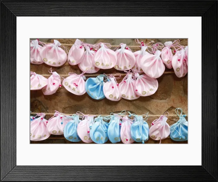 Framed Print : Lovers wishes, Seoul, South Korea, Asia
