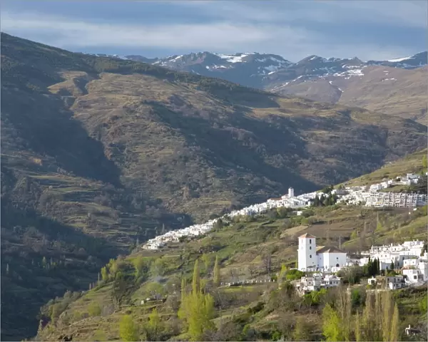 The white mountain villages of Bubion and Capileira in the heart of the Alpujarras