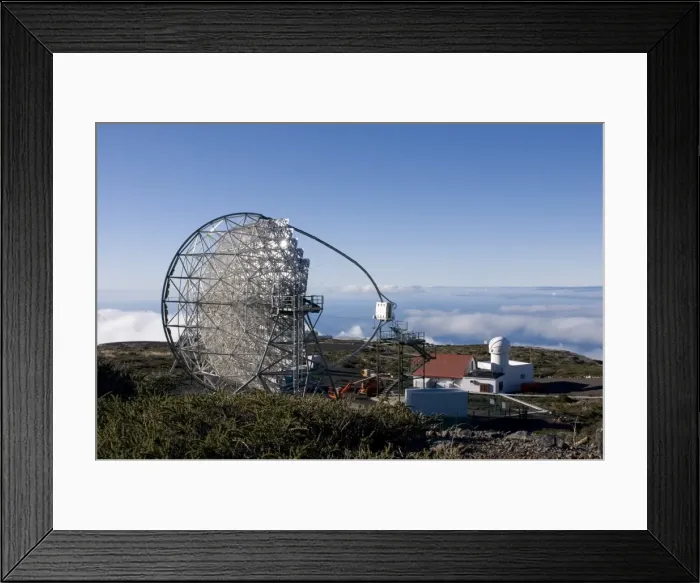 Framed Print : Astronomical observatory at top of the Taburiente, La Palma, Canary Islands Framed Print : Astronomical observatory at top of the Taburiente, La Palma, Canary Islands