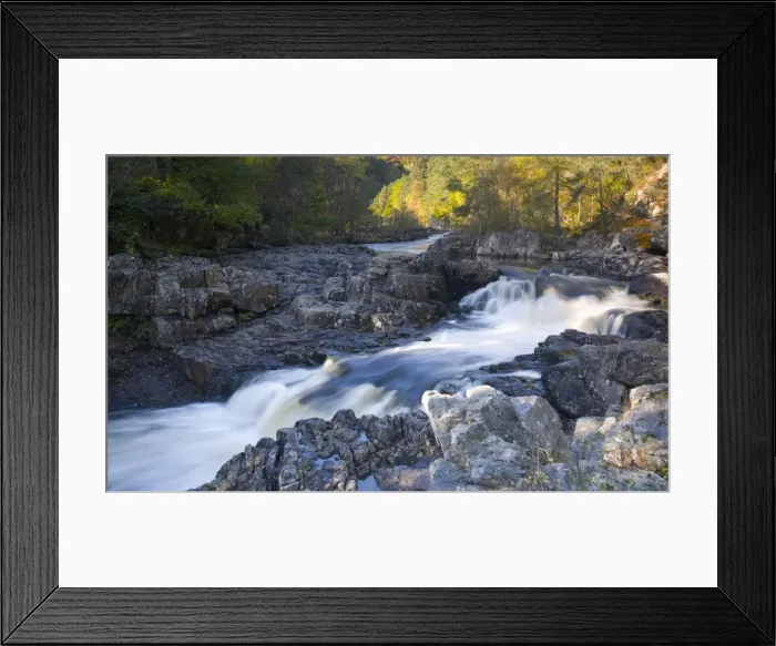 Framed Print : The Linn of Tummel on the River Tummel in autumn, near Pitlochry, Perth and Kinross Framed Print : The Linn of Tummel on the River Tummel in autumn, near Pitlochry, Perth and Kinross