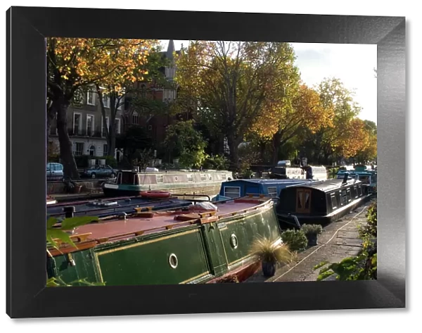Regents Canal at Little Venice, London, England, United Kingdom, Europe