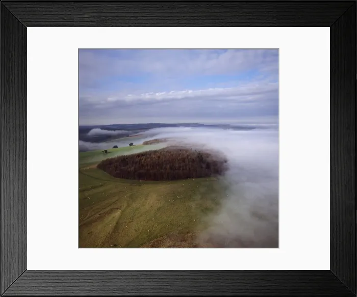 Framed Print : Aerial image of Arundel Park near Arundel Castle, South Downs, West Sussex Framed Print : Aerial image of Arundel Park near Arundel Castle, South Downs, West Sussex