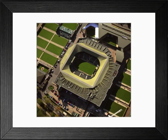 Framed Print : Aerial image of Centre Court, All-England Club (All England Lawn Tennis and Croquet Club)