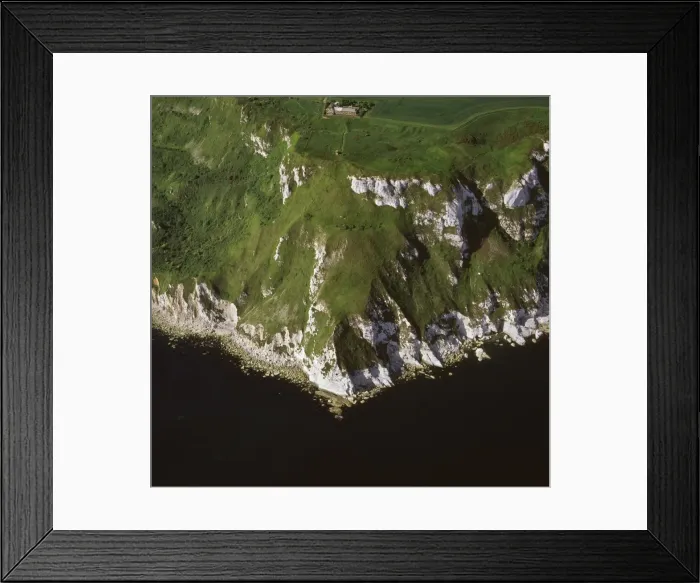 Framed Print : Aerial image of White Nothe, on the Jurassic Coast, UNESCO World Heritage Site Framed Print : Aerial image of White Nothe, on the Jurassic Coast, UNESCO World Heritage Site