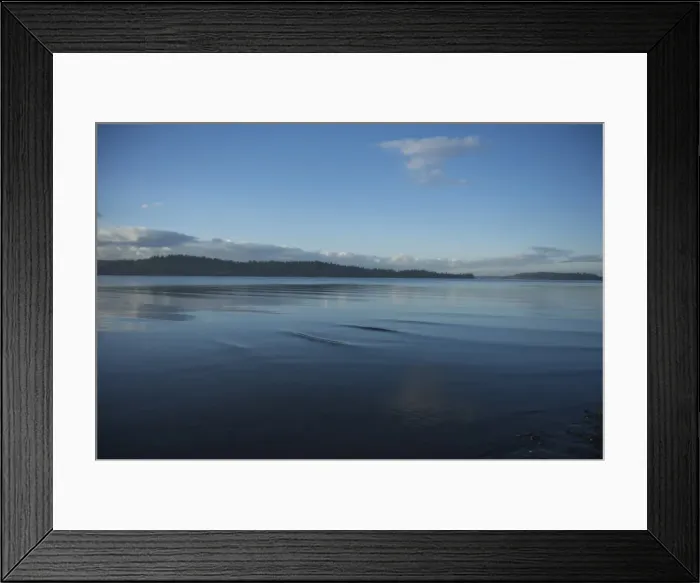 Framed Print : Baby waves on Colvos Passage. Kitsap Peninsula in distance. Vashon Island Framed Print : Baby waves on Colvos Passage. Kitsap Peninsula in distance. Vashon Island