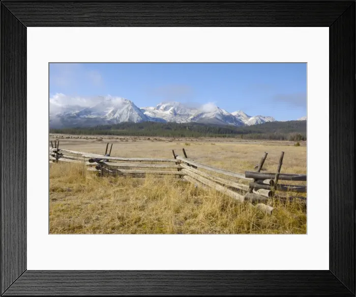 Framed Print : Sawtooth Mountains, Sawtooth Wilderness, Sawtooth National Recreation Area Framed Print : Sawtooth Mountains, Sawtooth Wilderness, Sawtooth National Recreation Area
