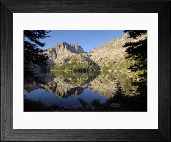 Framed Print : Baron Lake, Sawtooth Mountains, Sawtooth Wilderness, Sawtooth National Recreation Area Framed Print : Baron Lake, Sawtooth Mountains, Sawtooth Wilderness, Sawtooth National Recreation Area