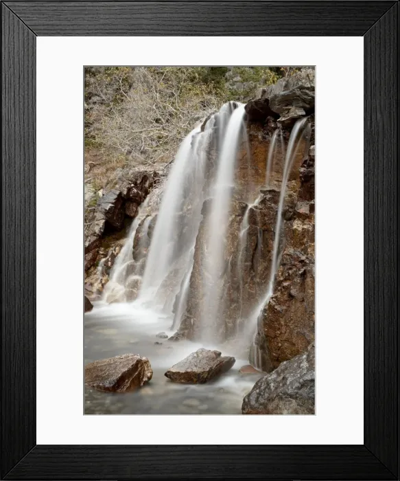 Framed Print : Tangle Falls, Jasper National Park, UNESCO World Heritage Site, Rocky Mountains Framed Print : Tangle Falls, Jasper National Park, UNESCO World Heritage Site, Rocky Mountains