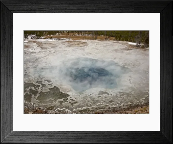 Framed Print : Gem Pool, Yellowstone National Park, UNESCO World Heritage Site, Wyoming Framed Print : Gem Pool, Yellowstone National Park, UNESCO World Heritage Site, Wyoming
