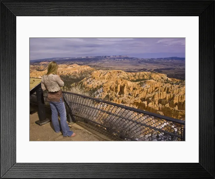 Framed Print : Bryce Canyon National Park, Utah, United States of America, North America Framed Print : Bryce Canyon National Park, Utah, United States of America, North America