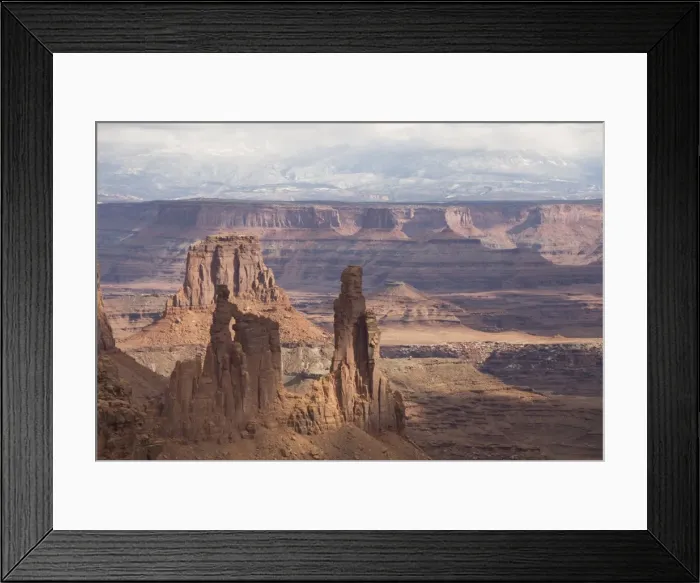 Framed Print : Overlook at Mesa Arch, Canyonlands National Park, Utah, United States of America Framed Print : Overlook at Mesa Arch, Canyonlands National Park, Utah, United States of America