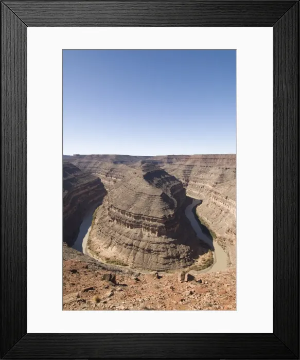 Framed Print : San Juan River, Goosenecks State Park, Utah, United States of America, North America Framed Print : San Juan River, Goosenecks State Park, Utah, United States of America, North America