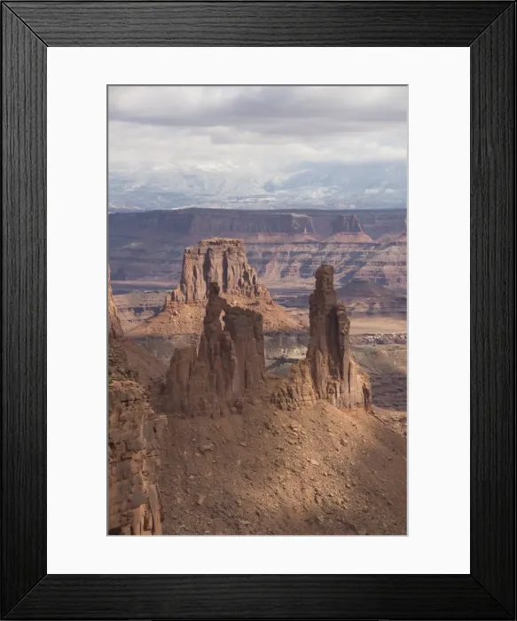 Framed Print : Overlook at Mesa Arch, Canyonlands National Park, Utah, United States of America Framed Print : Overlook at Mesa Arch, Canyonlands National Park, Utah, United States of America