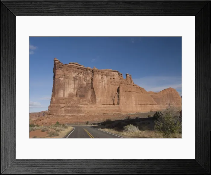 Framed Print : Tower of Babel, Courthouse Towers, Arches National Park, Utah, United States of America Framed Print : Tower of Babel, Courthouse Towers, Arches National Park, Utah, United States of America