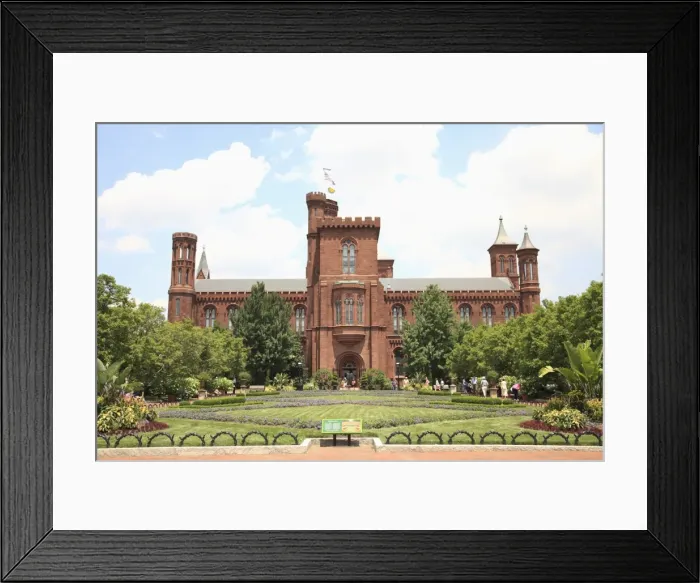 Framed Print : Smithsonian Institution, Washington D. C. United States of America, North America Framed Print : Smithsonian Institution, Washington D. C. United States of America, North America