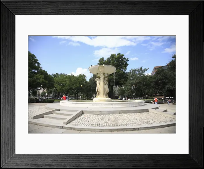 Framed Print : Dupont Circle, Washington D. C. United States of America, North America Framed Print : Dupont Circle, Washington D. C. United States of America, North America